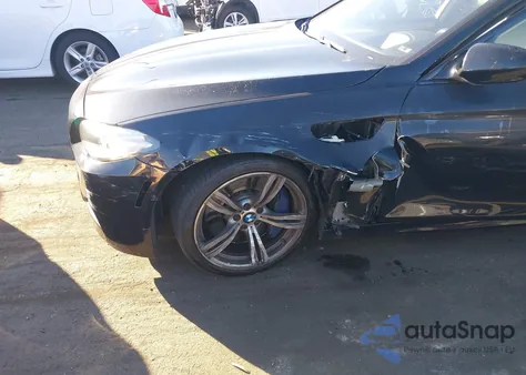 2014 BMW M5 from USA, damaged, VIN WBSFV9C59ED097697
